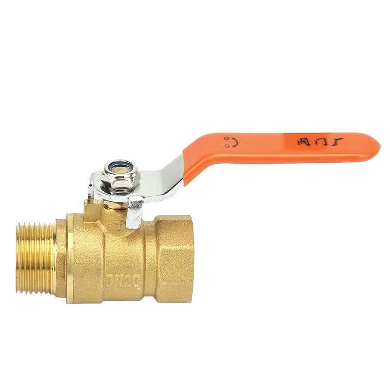 Brass Ball Valve 3 4 Inch Male Female Thread DN20 Durable Water Shut Off Valve - Image 2