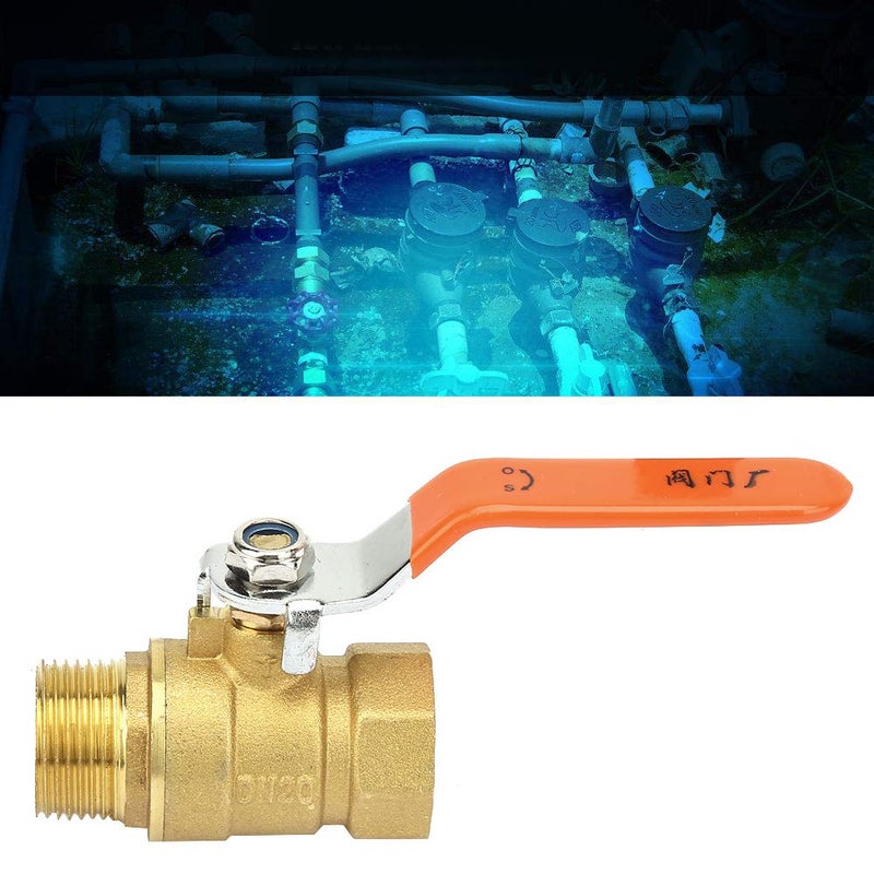 Brass Ball Valve 3 4 Inch Male Female Thread DN20 Durable Water Shut Off Valve - Image 5