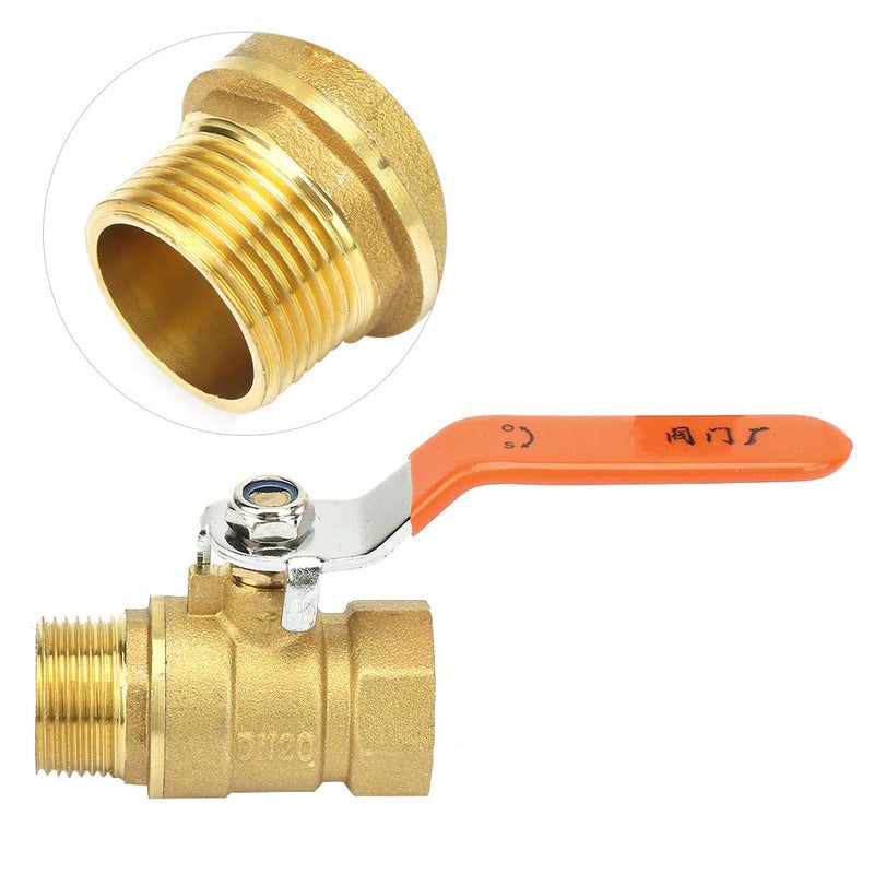 Brass Ball Valve 3 4 Inch Male Female Thread DN20 Durable Water Shut Off Valve - Image 3
