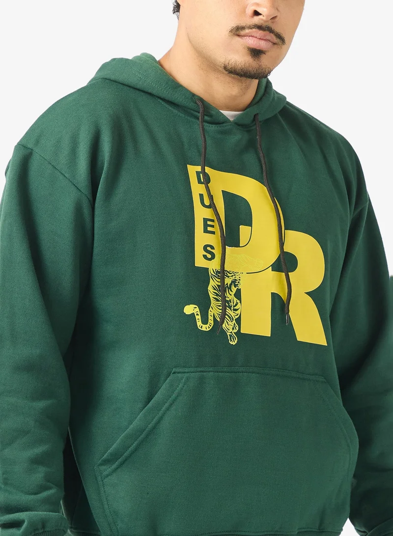 Seventy Five  Graphic Pullover Hoodie for Men | Best Price UAE