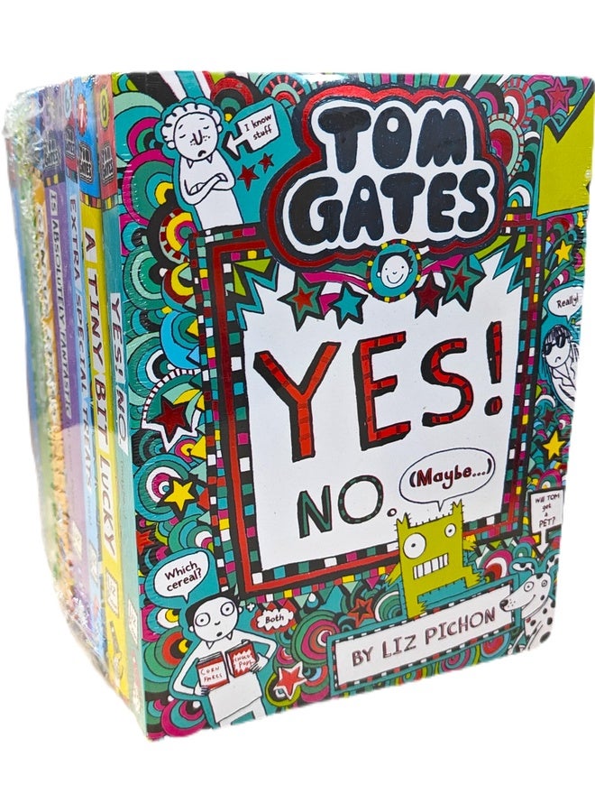 توم غيتس: مجموعة الصناديق الرائعة الأولى (الكتب 1 إلى 8)