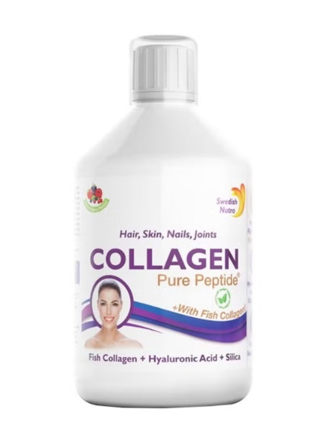 SWEDISH NUTRA Collagen 10,000 Fish Liquid 500ml
