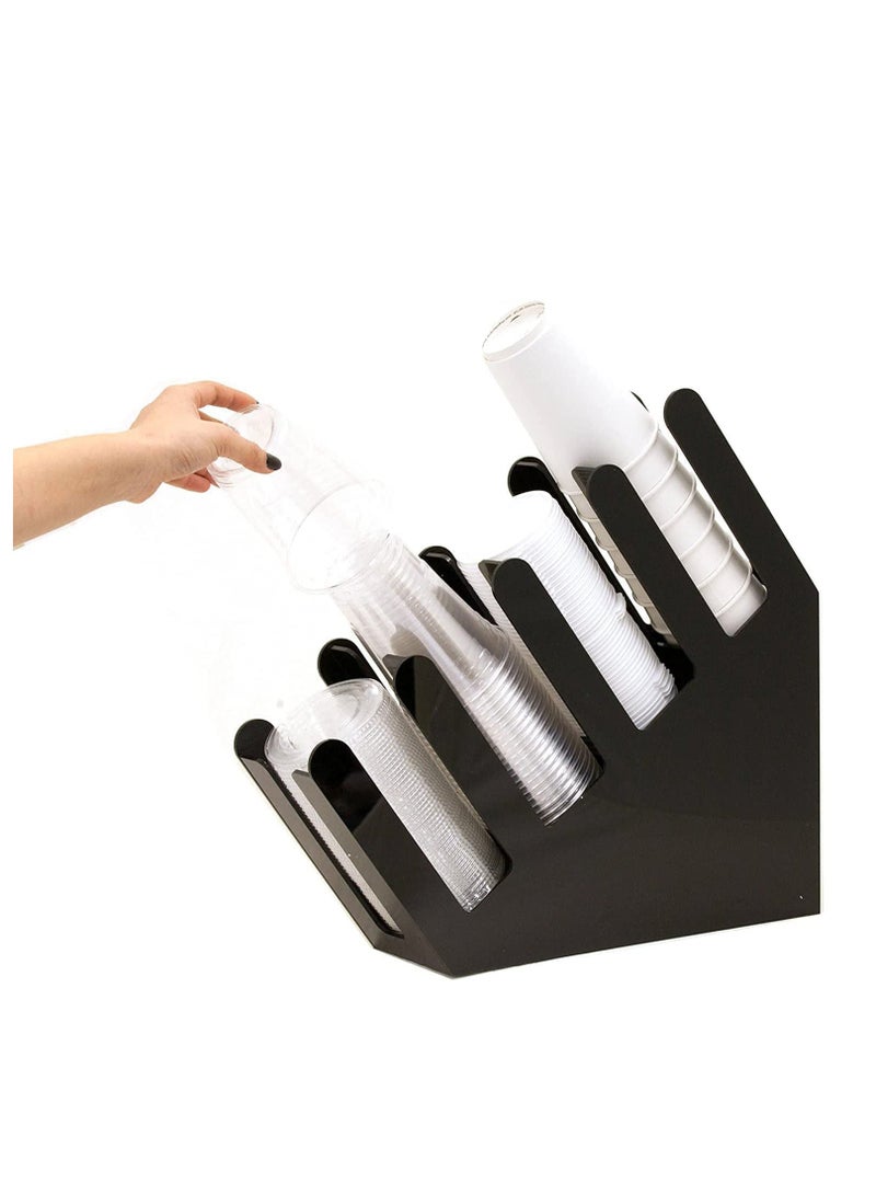 HOMESTAR Plastic Cup Holder for Coffee Tools Shop and Party Compatible Replacement Part Barista The Kitchen And Restaurants - Image 3