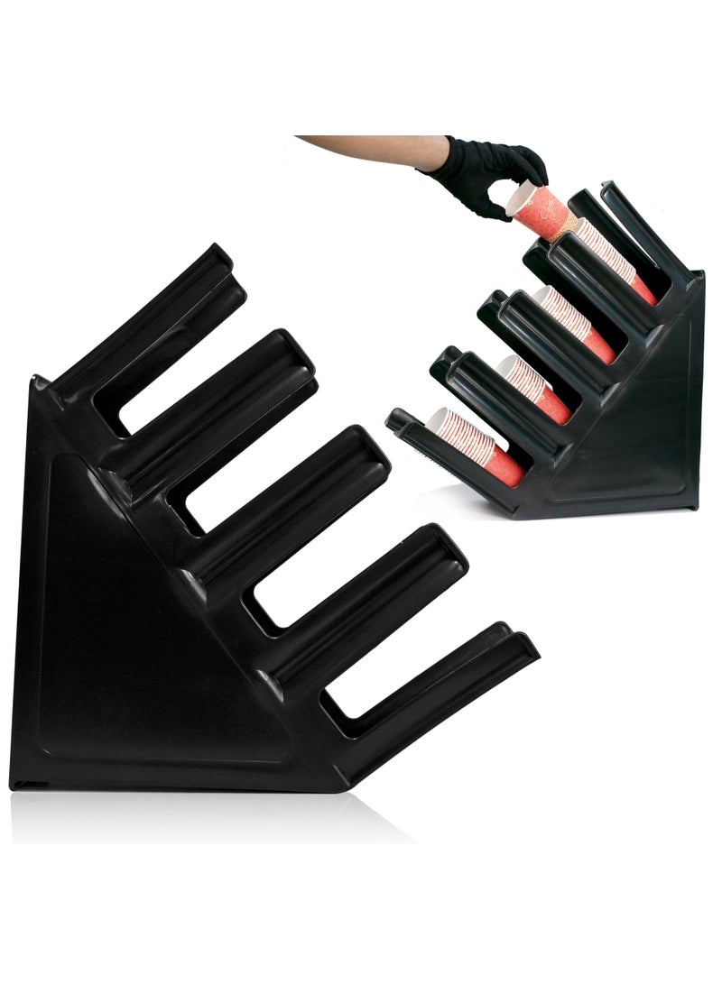 HOMESTAR Plastic Cup Holder for Coffee Tools Shop and Party Compatible Replacement Part Barista The Kitchen And Restaurants - Image 1