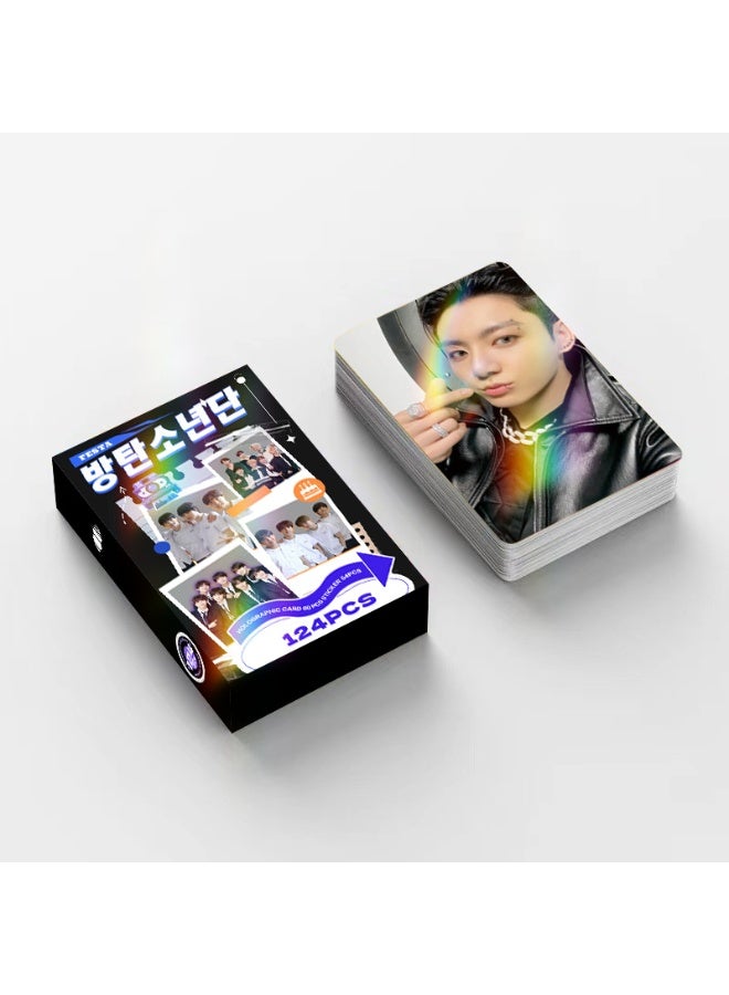 NIBEMINENT 124 Pcs Tpop BTS Lomo Cards Card For Fans Collection Gifts - Image 2