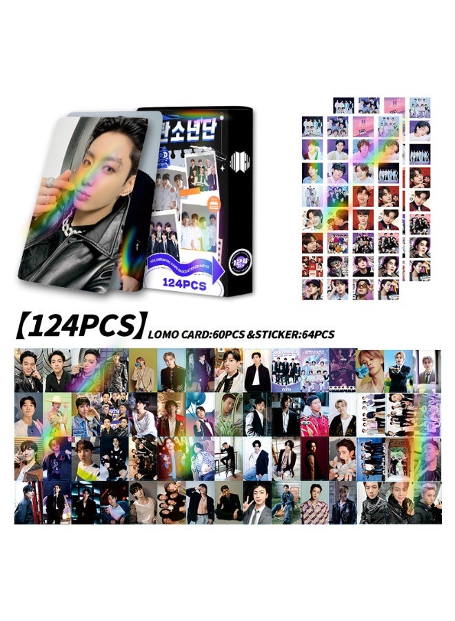 NIBEMINENT 124 Pcs Tpop BTS Lomo Cards Card For Fans Collection Gifts - Image 3