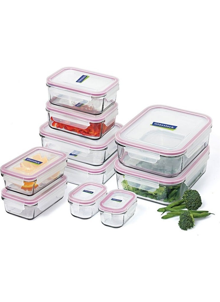 Glasslock Rectangular Glass Storage Container 150 ml  - Image 2