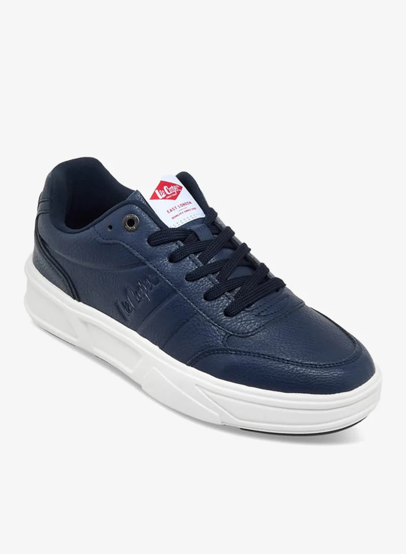 Lee Cooper Men's Logo Detail Lace-Up Ankle Sneakers