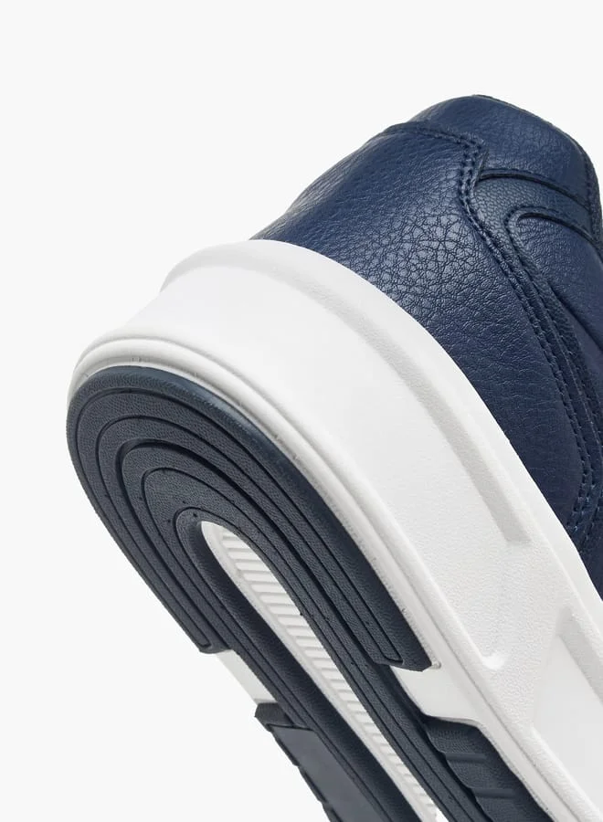 Lee Cooper Men's Logo Detail Lace-Up Ankle Sneakers