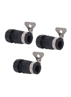 NIBEMINENT 3pcs Tap Connector Adapter PP Stainless Steel Home Water Hose Accessories for Garden Car Washing with Clamp 16‑18 Outer Diameter  - Image 5