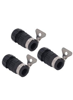 NIBEMINENT 3pcs Tap Connector Adapter PP Stainless Steel Home Water Hose Accessories for Garden Car Washing with Clamp 16‑18 Outer Diameter  - Image 3
