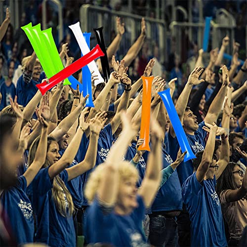 Lovecheer 50PCS White Thunder Sticks Bam Bam Noisemakers for Sports Events Party Team Spirit Boom Stick - Image 5