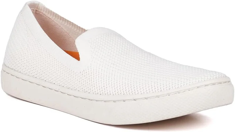 Hush Puppies Hush Puppies White Slip-On Shoes