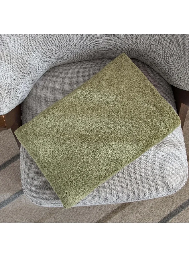 Home Box Ontario Solid Coral Fleece Throw 170 x 120 cm