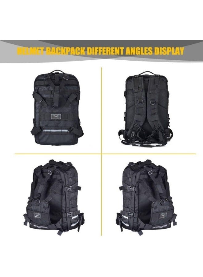 Sresk Waterproof 26L Molle Motorcycle Helmet Holder/Cycling Helmet Storage/Hiking Helmetcatch Bag/Backpack  - Image 5