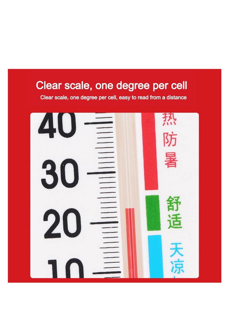 Generic Large size wall mounted temperature and humidity thermometer, suitable for homes, offices, etc., One Piece - from Rana store  - Image 4