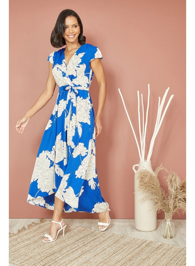MELA LONDON Floral Print Midi Dress - Image 3
