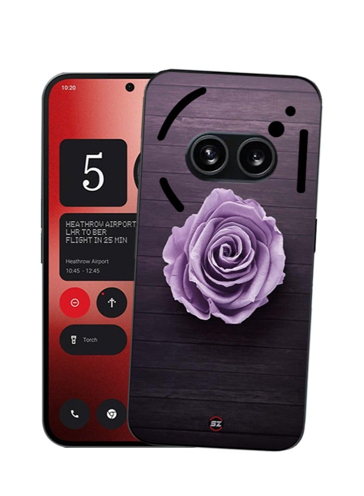 Service Zone Protective Mobile Back Cover Purple Rose For  Nothing Phone 2A 5G - Image 3