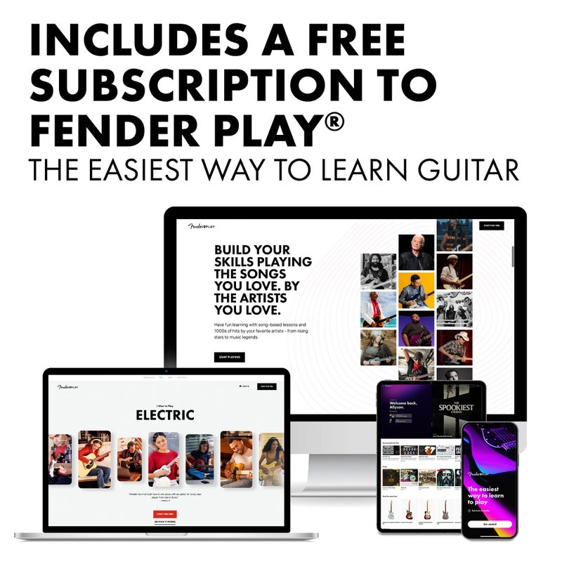 Fender Squier Debut Series Stratocaster Electric Guitar, Beginner Guitar, with 2-Year Warranty, Includes Free Lessons, Dakota Red with Matte Finish - Image 5