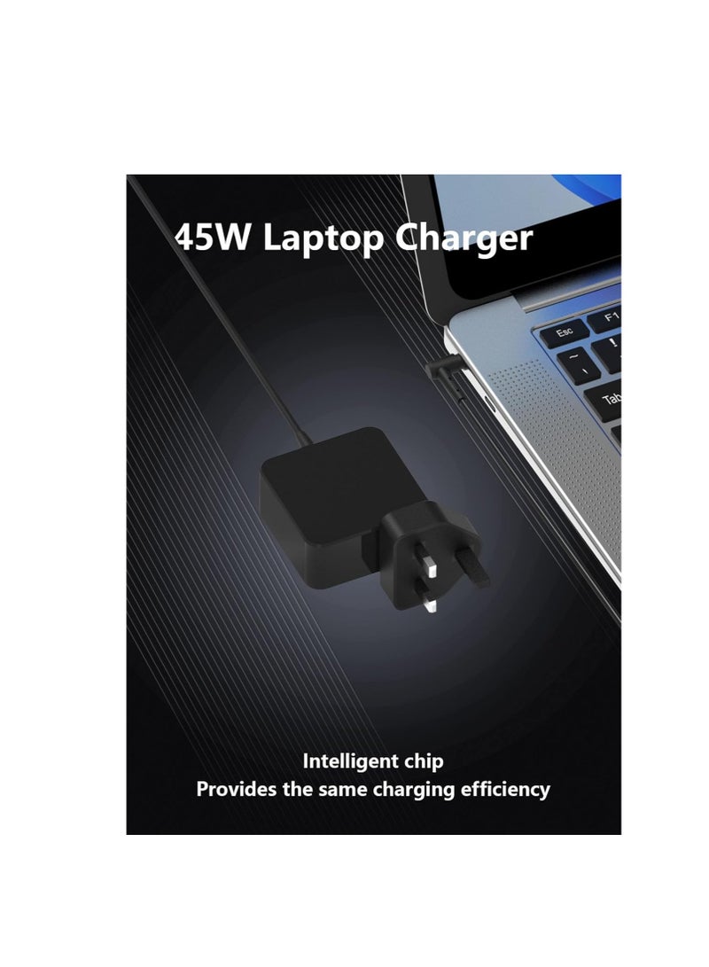 Terabyte 45W Charger Laptop Adapter for ASUS VivoBook 14 15 X540 X541S X541UA X553M X540UA X540S X540LA Zenbook UX305 UX305F UX310U UX31A UX330 E203 E203M E203MA AC Adapter Power Supply 4.0mm*1.35mm C0017 - Image 2