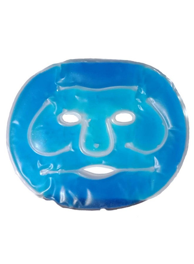 كوستيك قناع جل تبريد الوجه من Kostech مع حزام لتخفيف الحالات الشائعة مثل الإجهاد والتوتر والجيوب الأنفية والصداع والصداع النصفي - Image 1