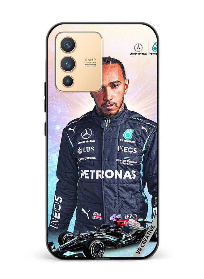 VR CREATIVE Protective Case Cover For Vivo V23 5G Lewis Design Multicolour - Image 1