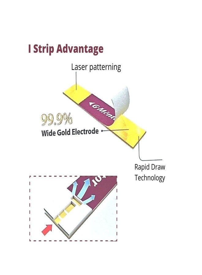 STANDARD Mentor Blood Glucose Test Strips (Pack of 200) - Glucometer Strips - Image 3