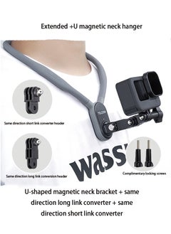 Hanging neck + extension bracket in the same direction