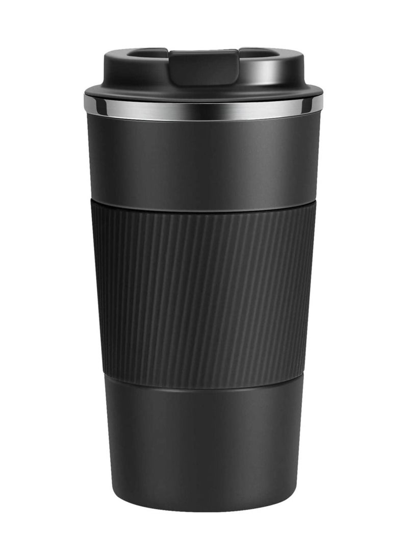 LA' PRECIOUS - 510ml Travel Mug Reusable Insulated Coffee Cup Vacuum Insulation Stainless Steel Thermal Coffee Mug for Hot Cold Drinks - Image 1