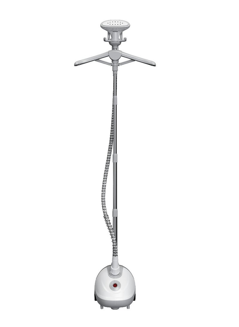 BUARN PROFESSIONAL 1580W Vertical Garment Steamer, 1.5L Water Tank for Continuous Steaming, Adjustable and Rotating Hanger, Stainless Steel Hose Nozzle - GS-06  - Image 1