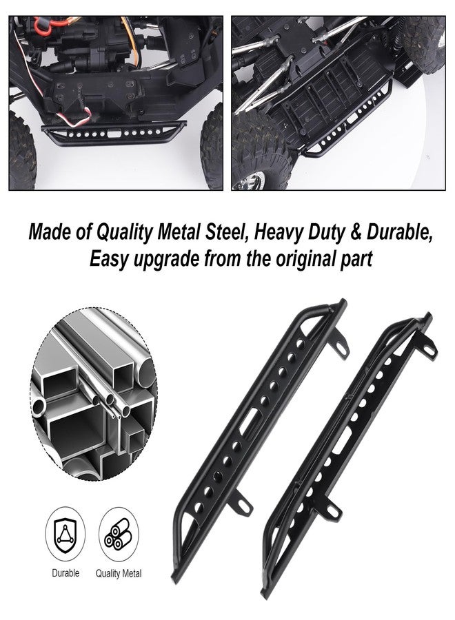 Hobbypark Metal Side Pedal Step Running Boards Foot-Plate for 1/10 Scale RC Crawler Car Axial SCX10 III AXI03007 Hop-ups Upgrade Parts - Image 3