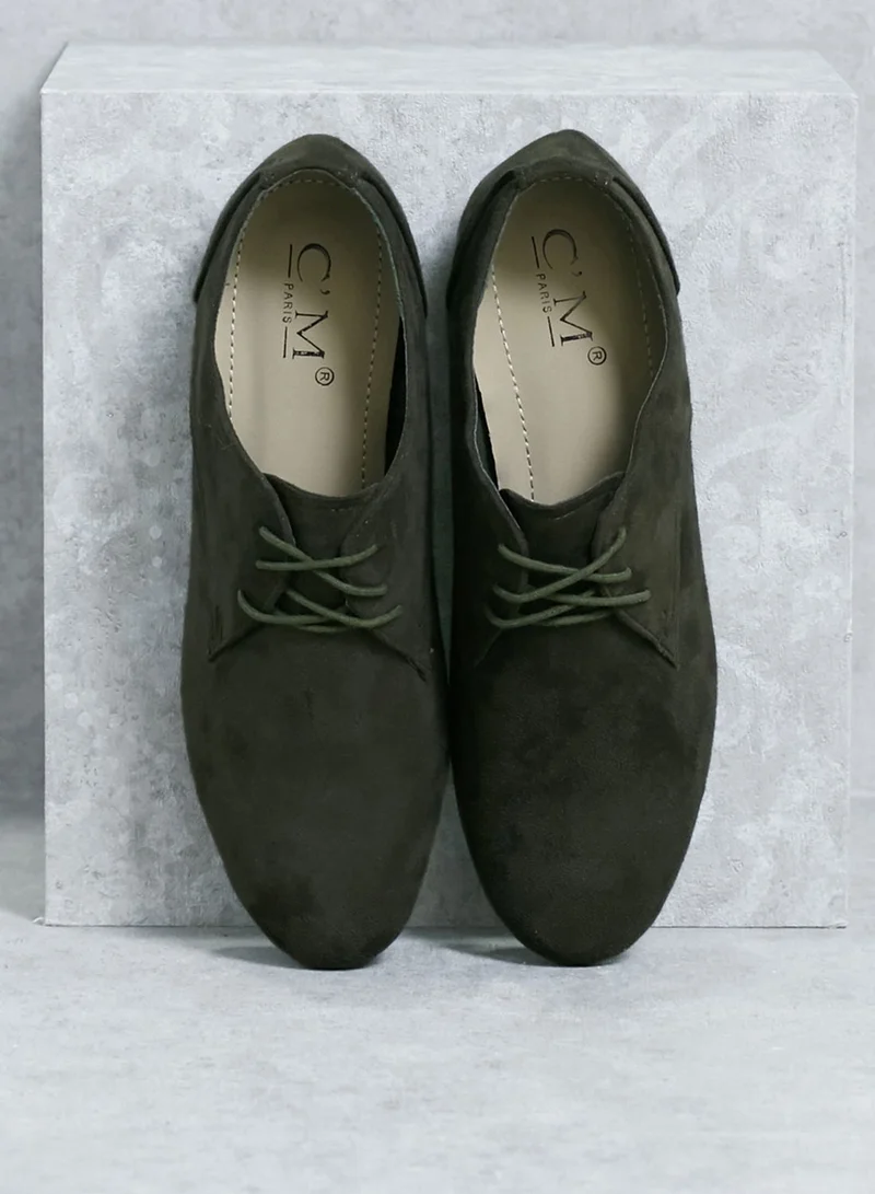 C M Paris Simple Laceup