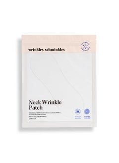 WRINKLES SCHMINKLES Wrinkles Schminkles Neck Wrinkle Patch - Reusable Silicone Smoothing Pads, Sensitively Formulated Wrinkle Patches. Reduce Wrinkles - Innovative Wrinkle Treatment - Targeting Neck Wrinkles (1 Pack)  - Image 1