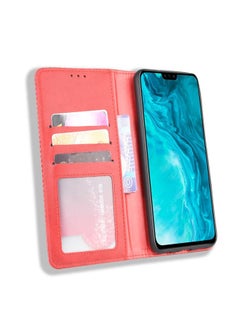 Green Tiger Case For Huawei Honor 9X Lite Magnetic Buckle Retro Crazy Horse Texture Horizontal Flip Leather Case , with Holder & Card Slots & Photo Frame  - Image 5