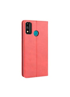 Green Tiger Case For Huawei Honor 9X Lite Magnetic Buckle Retro Crazy Horse Texture Horizontal Flip Leather Case , with Holder & Card Slots & Photo Frame  - Image 3