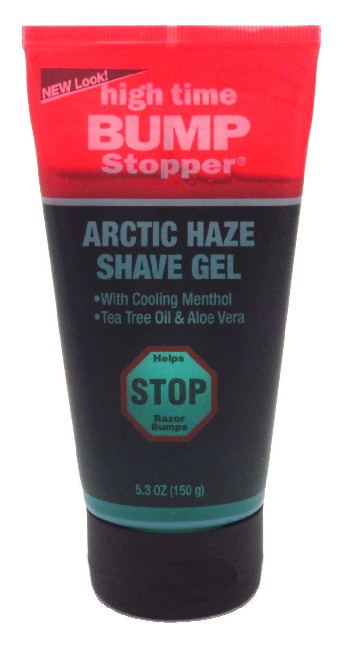 High Time Bump Stopper Shave Gel Arctic Haze 53 Ounce 156ml 6 Pack