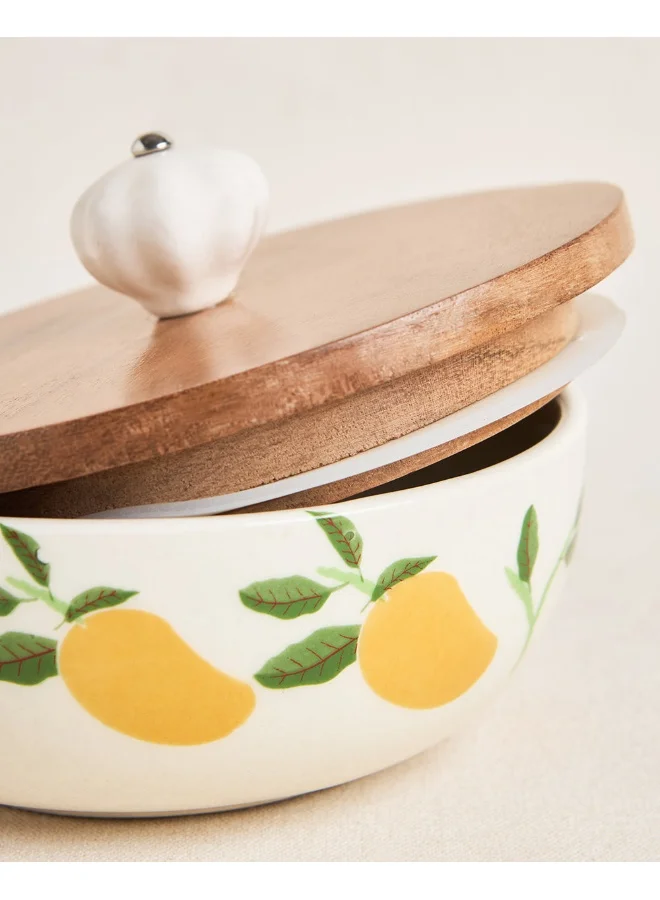 تشامباك Chumbak Serenade Storage Bowl with Lid | Mixing Bowls and Serving Bowls with Lid | Microwave Safe Bowl