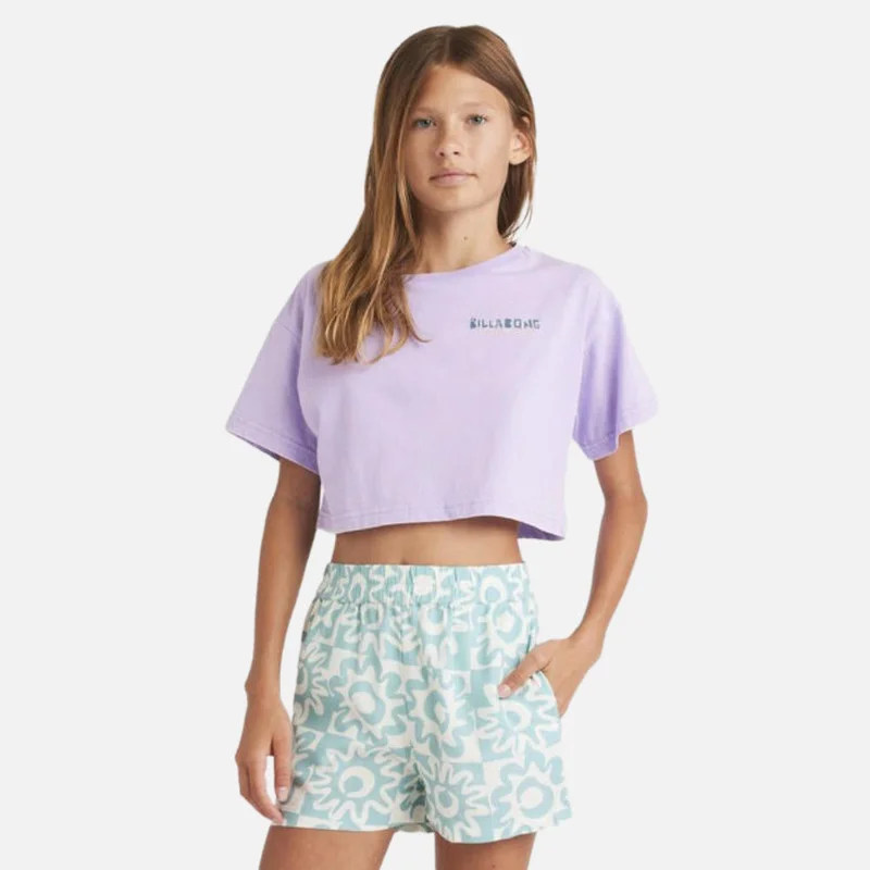 بيلابونج Lost On You Elastic Waist Shorts - Kids