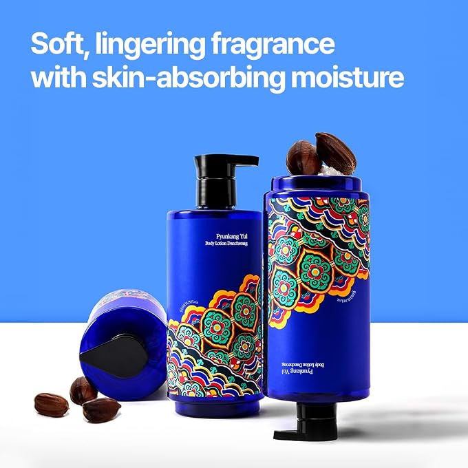 Pyunkang Yul [PKY] Dancheong Body Lotion, Intensive Moisture, Inspired by Fade Resistant Korean Dancheong Patterns, No Irritation, Korean Skin Care (350 ml / 11.83 fl. oz - Image 3