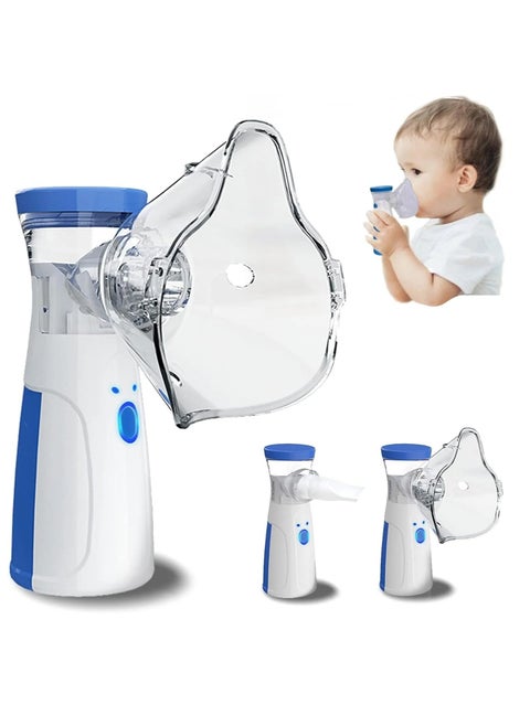 Portable Nebulizer Mini Vaporizers Machine Handheld Atomizers for Adults and Children Travel Nebulizer Steam Inhalator