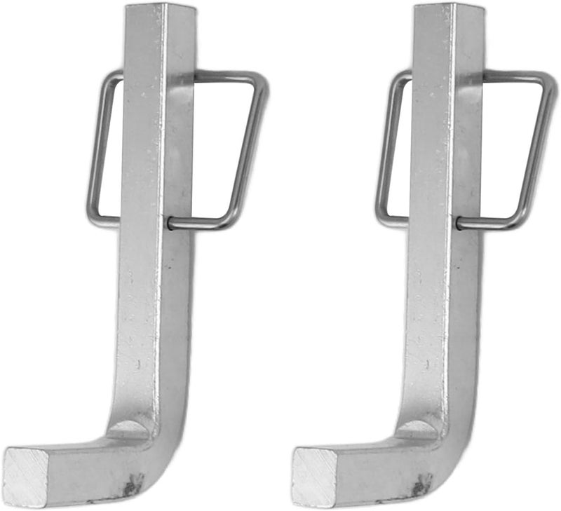2Pcs Premium Snap L Pins, Steel Snap L Pins Equalizer with Integrated Snap Clips for Weight Distribution Hitches, L - Shaped Quick Release Pins for Trailer Stability - Image 1
