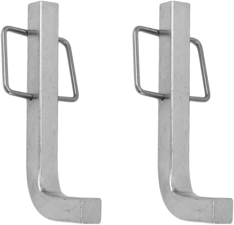 2Pcs Premium Snap L Pins, Steel Snap L Pins Equalizer with Integrated Snap Clips for Weight Distribution Hitches, L - Shaped Quick Release Pins for Trailer Stability - Image 5