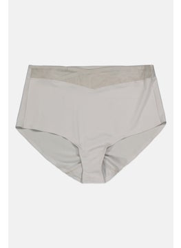 TRIUMPH Women High Waist Plain Panty, Light Grey  - Image 1