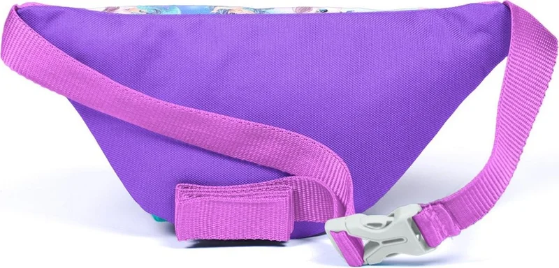 كورال هاي Kids Purple Pink Unicorn Mermaid Patterned Waist Bag 11533