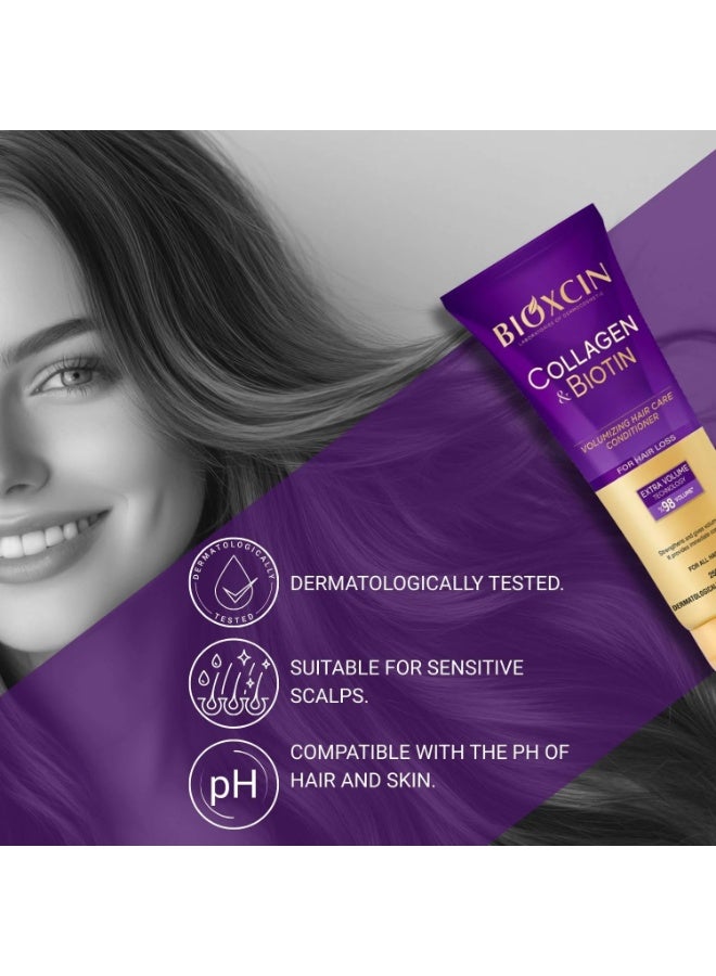 بيوكسين بلسم بيوكسين كولاجين بيوتين لتكثيف الشعر الخفيف والمتفرق، 250 مل - Image 3