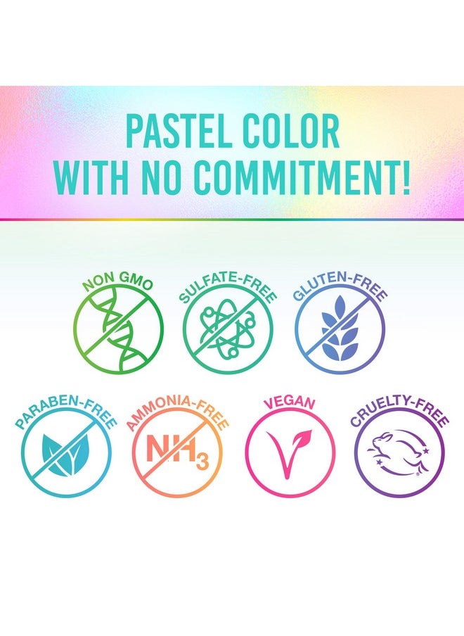 Jerome Russell Punky Pastel Temporary Hair Color Spray, Perfectly Peacock, Spray-On Hair Color, Fast-Drying, Non-Sticky, Travel Size Hair Dye For Instant Vivid Hair Color, 3.5 Oz, 1-Pack  - Image 4