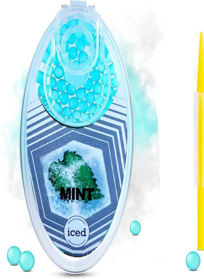 linpel Mint-Infused Air Freshening Beads/Crush Balls -200 Pieces, Blue, for Face Masks and Filtered Spaces， Great for Smell Proof Purses- 200 Minty Balls in a Bag (200) - Image 1