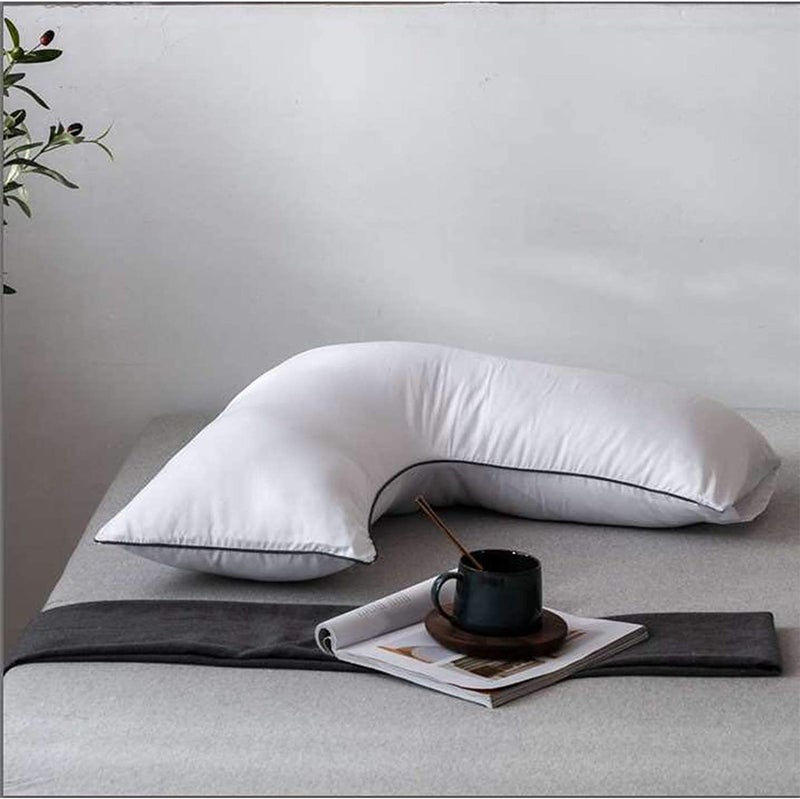 Linenovation V Shape Medical Orthopaedic Support Pillow Includes Complimentary White Pillow Case Free - Image 5