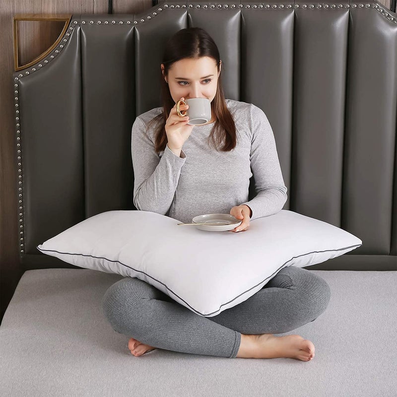 Linenovation V Shape Medical Orthopaedic Support Pillow Includes Complimentary White Pillow Case Free - Image 2