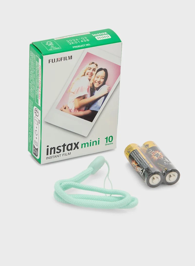 فوجي فيلم Fujifilm Instax Mini 12 Camer 10 Pack Film Camera Case